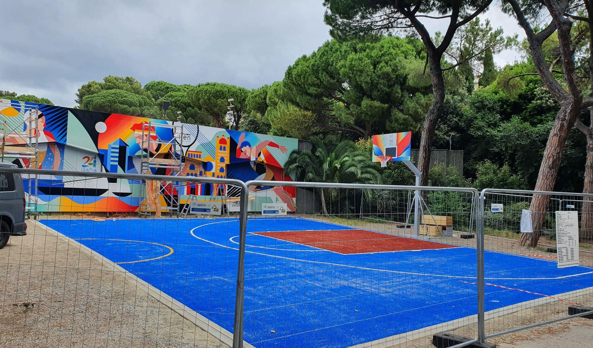 Genova, ecco il nuovo parco sportivo di Valletta Cambiaso