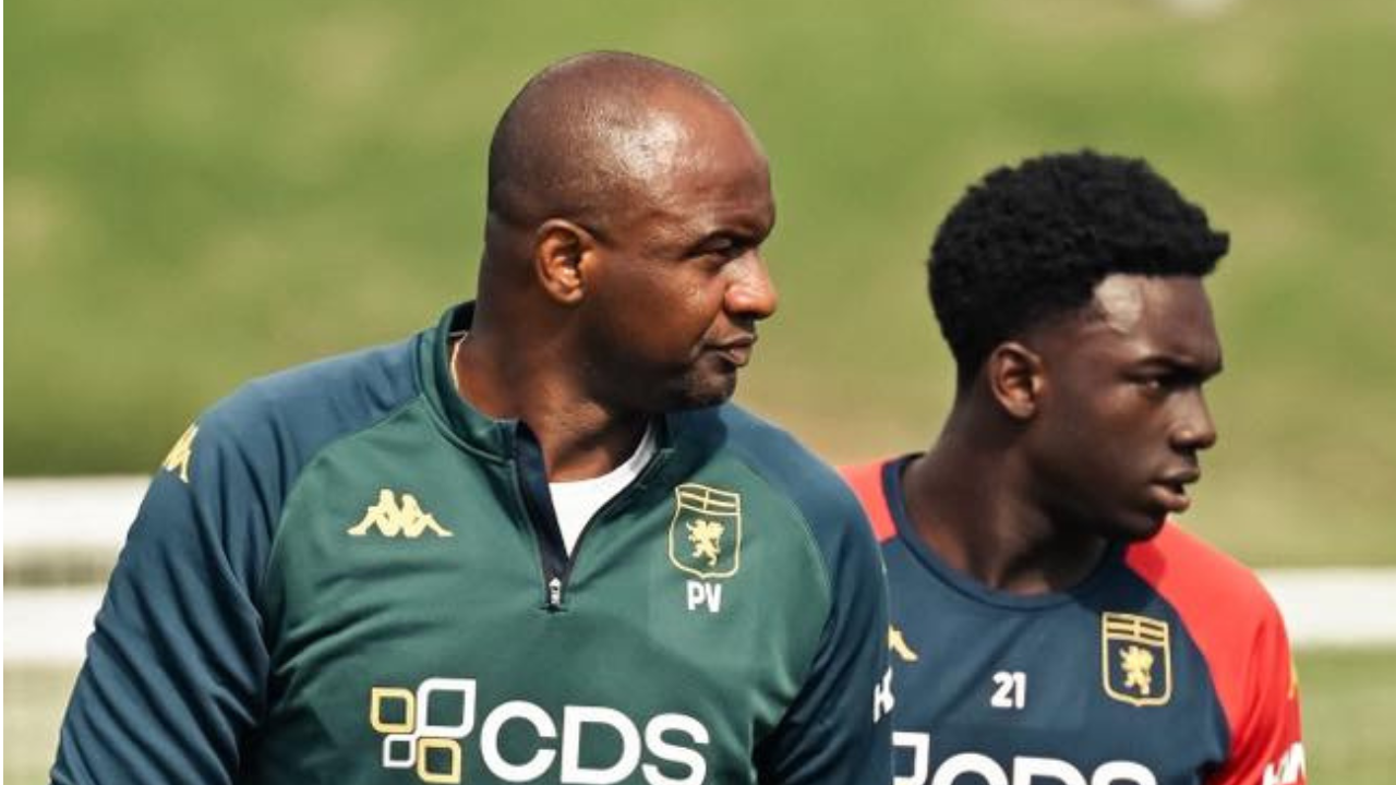 Vieira spinge il Genoa all'attacco: “Con la Lazio dovremo prenderci più rischi”