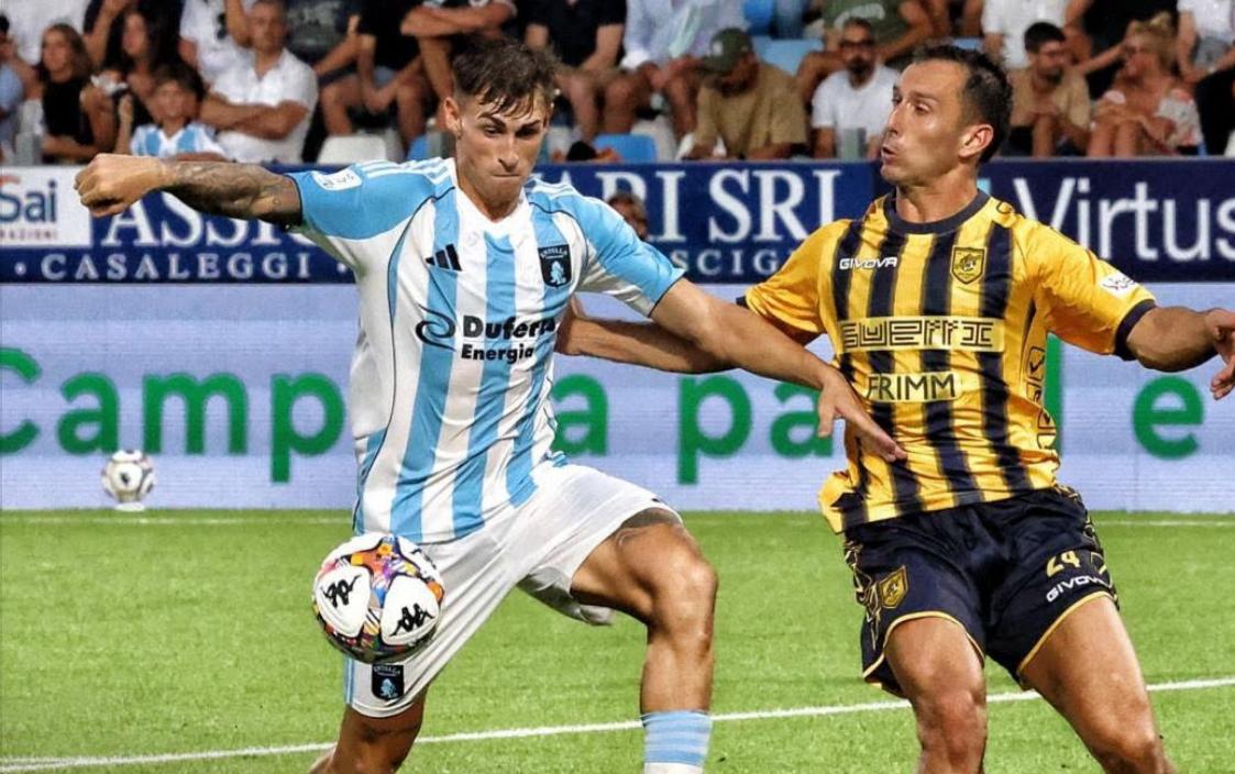 Entella, ritorno in B con un pareggio: 1-1 contro la Juve Stabia