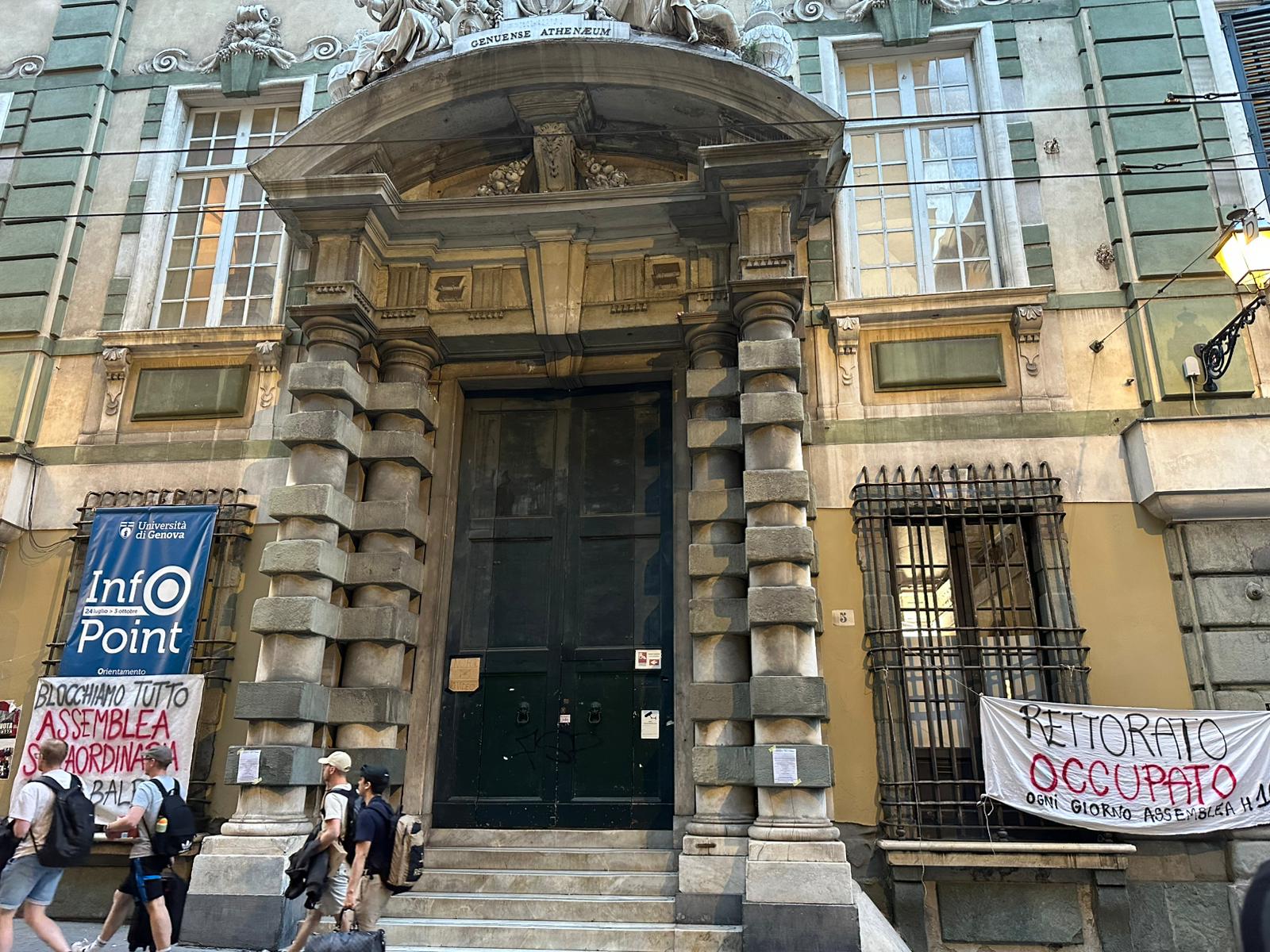 Gaza, ancora occupato il rettorato dell'Università di Genova: oggi una nuova assemblea