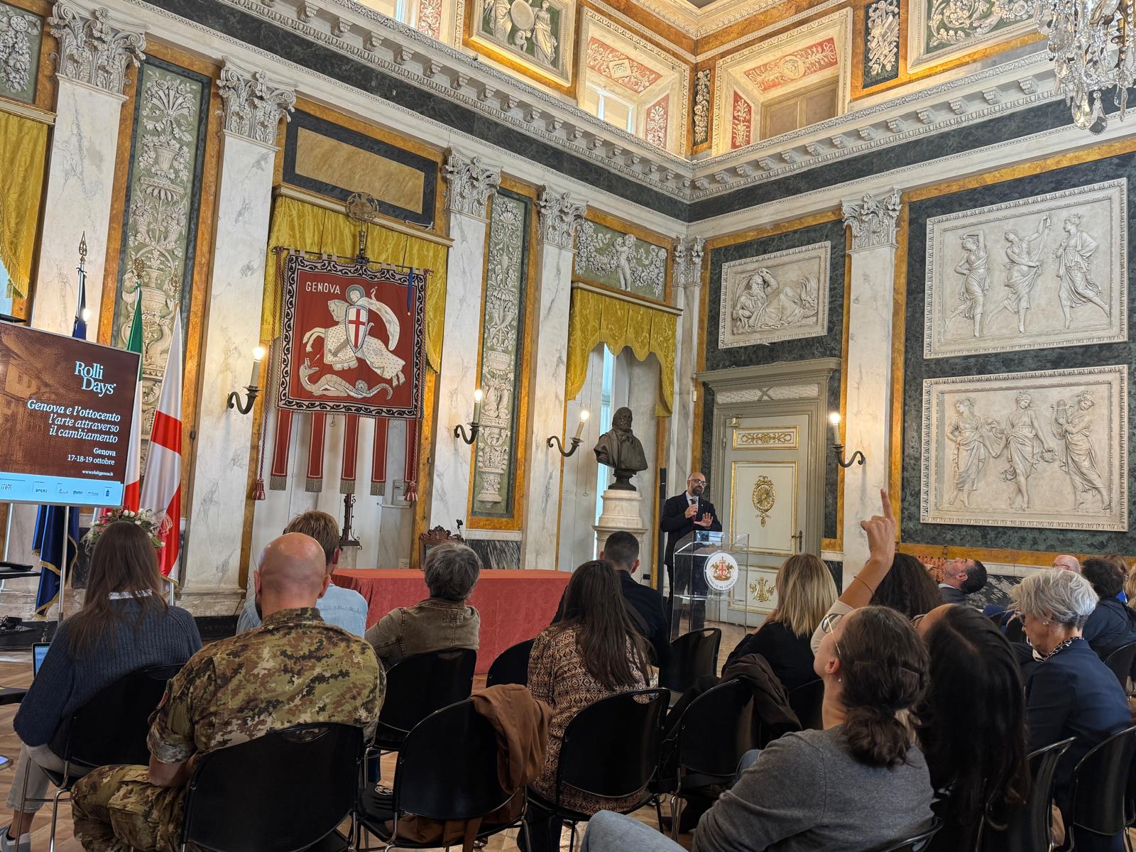 Questo weekend tornano i Rolli Days di Genova e l'Ottocento, visite serali a Palazzo Rosso e Tursi
