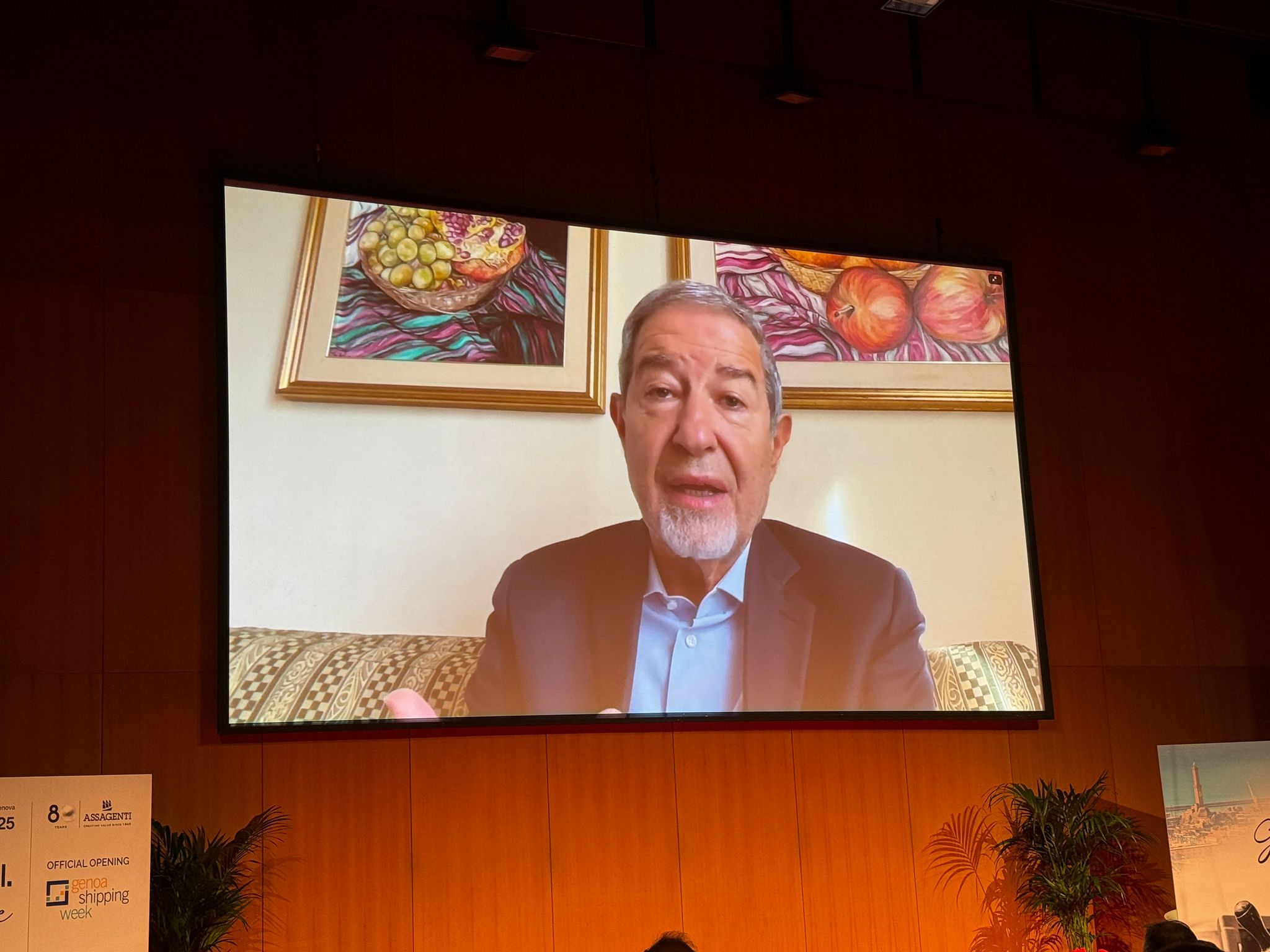 Musumeci alla Shipping Week: