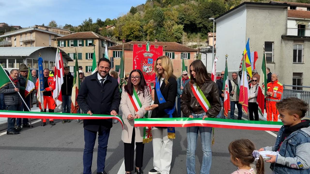 Sant’Olcese inaugura il nuovo Ponte di Arvigo: un'opera che unisce memoria e futuro