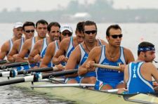 Medaglia d'argento per Giuseppe Alberti nei campionati Italiani di Canottaggio