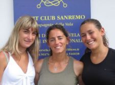 Due ragazze dello YC Sanremo ai Mondiali 420