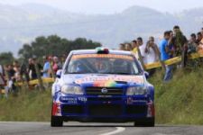 Villa chiude secondo al rally delle Asturie