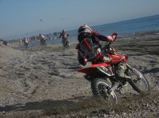 Motocross in spiaggia