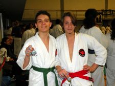 Spettacolo ai regionali di ju jitsu