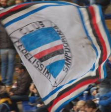 Samp, tIfosi in corteo dopo la partita