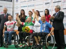 Due liguri ai vertici dell'handbike