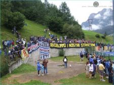 Moena invasa dai tifosi della Sampdoria