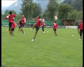 Genoa, a Neustift doppio allenamento