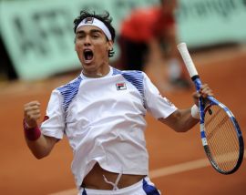 Challenger Santiago del Cile, Fognini ai quarti