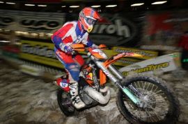 Lo spettacolo di trial ed enduro a Genova