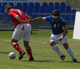 La Liguria Calcio Non Vedenti sabato contro l'Ascus Lecce