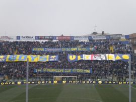 Domenica corteo di Ultras Tito Cucchiaroni e Boys del Parma 