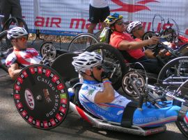 Handbike, ricca agenda per Saverio Di Bari