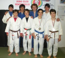 Al Città di Colombo 3 medaglie d'oro per il Judo Club Ventimiglia 