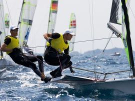 I fratelli Sibello e Diego Negri alla Sail for Gold