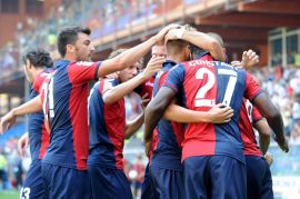 Genoa in partenza per la sfida con la Lazio