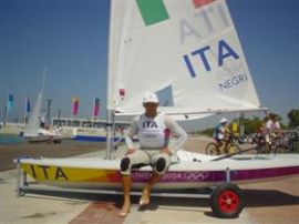 Diego Negri in nazionale a Malcesine 