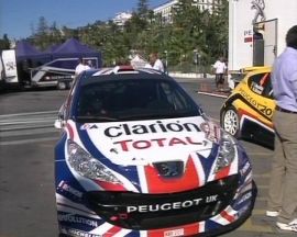 Rallye di Sanremo, spettacolo alla parata di stelle