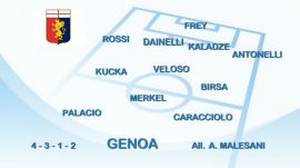 Dalle 13.15 lunga diretta su Genoa - Lecce 