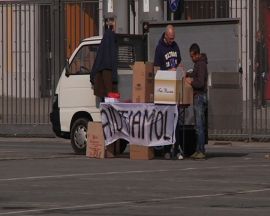 Ultras, 1300 kg di viveri a Santo Stefano Magra