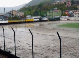 Gravi danni al campo del Ligorna