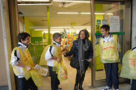 I ragazzi del Siri in campo per la solidarietà