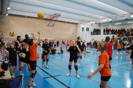 Serteco Volley School,  festa al PalaDiamante