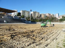 Iniziati i lavori allo Stadio Carlini