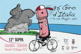 Savona, il Giro d'Italia partirà sotto la statua di Garibaldi 