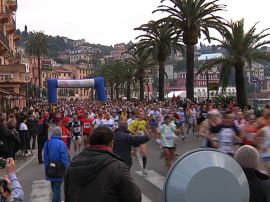 Stefano Baldini testimonial alla Mezza Maratona delle 2 Perle 