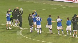 Primo tempo, Sampdoria-Brescia 1-0