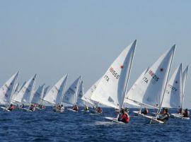 Laser protagonisti nella regata di Andora 