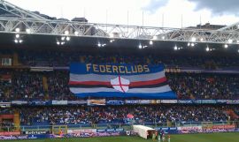 Federclubs, striscione per i terremotati