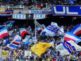 Samp, i pullman per Varese