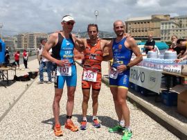 Triathlon a Genova 2012, vince Pasqualini