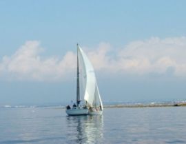 Velista solitario verso le Canarie