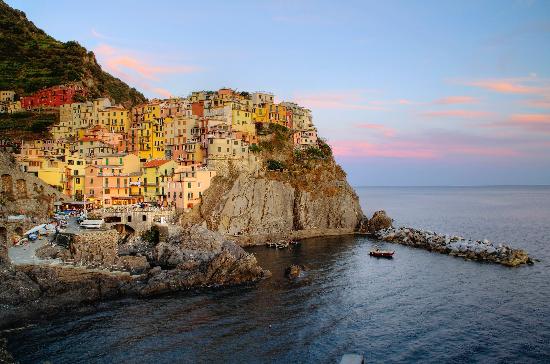 Una fotografia di Manarola negli uffici americani di Tripadvisor