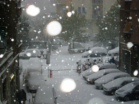 Meteo, scatta l'allerta neve 1: dalle 8 alla mezzanotte di domani