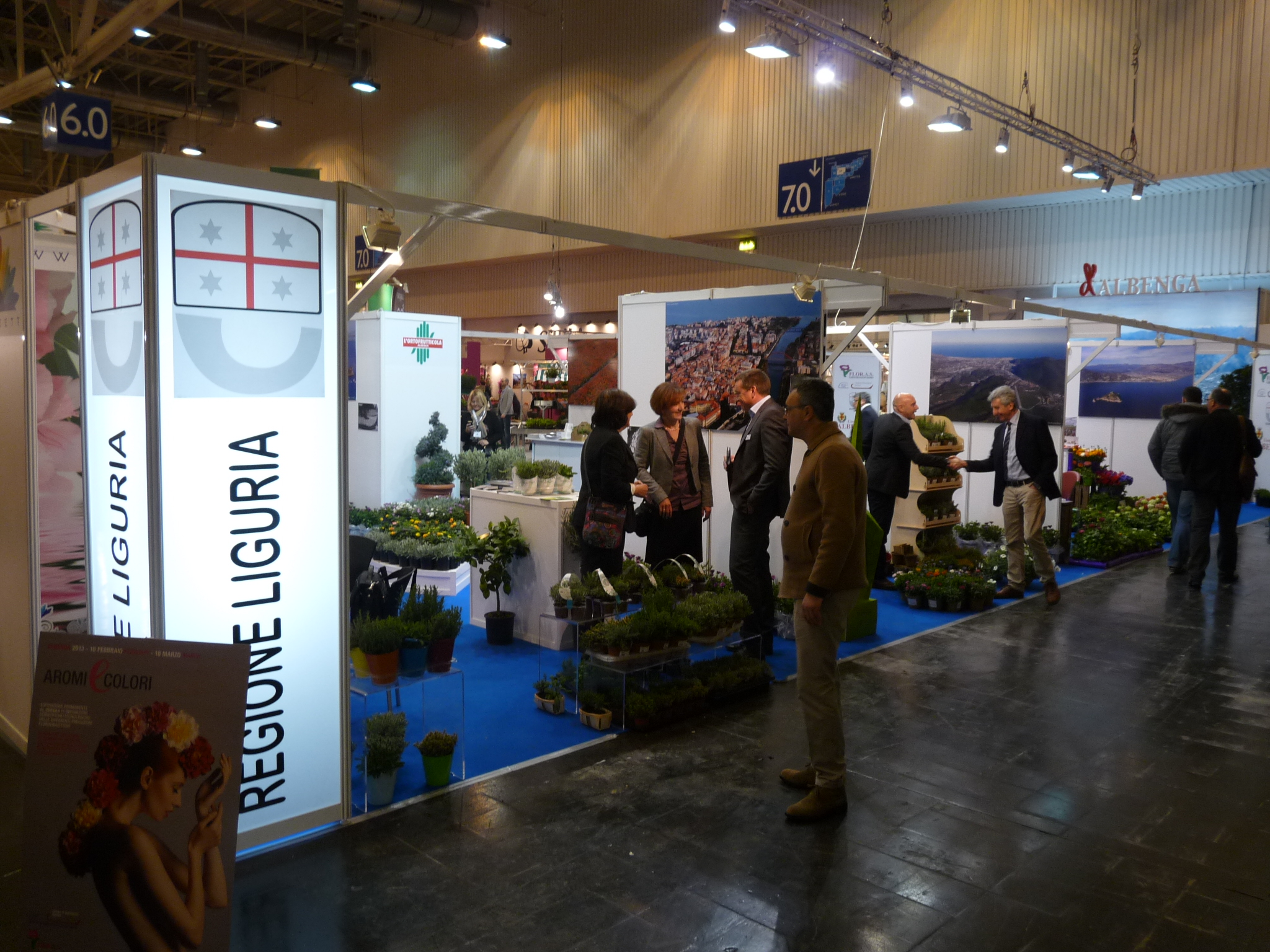 Floricoltura: successo della Liguria in Genrmania