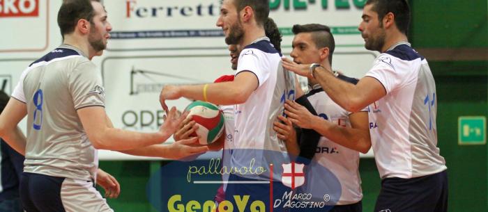 Serie C, Pallavolo Genova ok al giro di boa: ora via al girone di ritorno