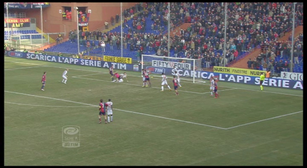 Genoa-Udinese 1-0, decide Kucka di testa. Quarto risultato utile consecutivo