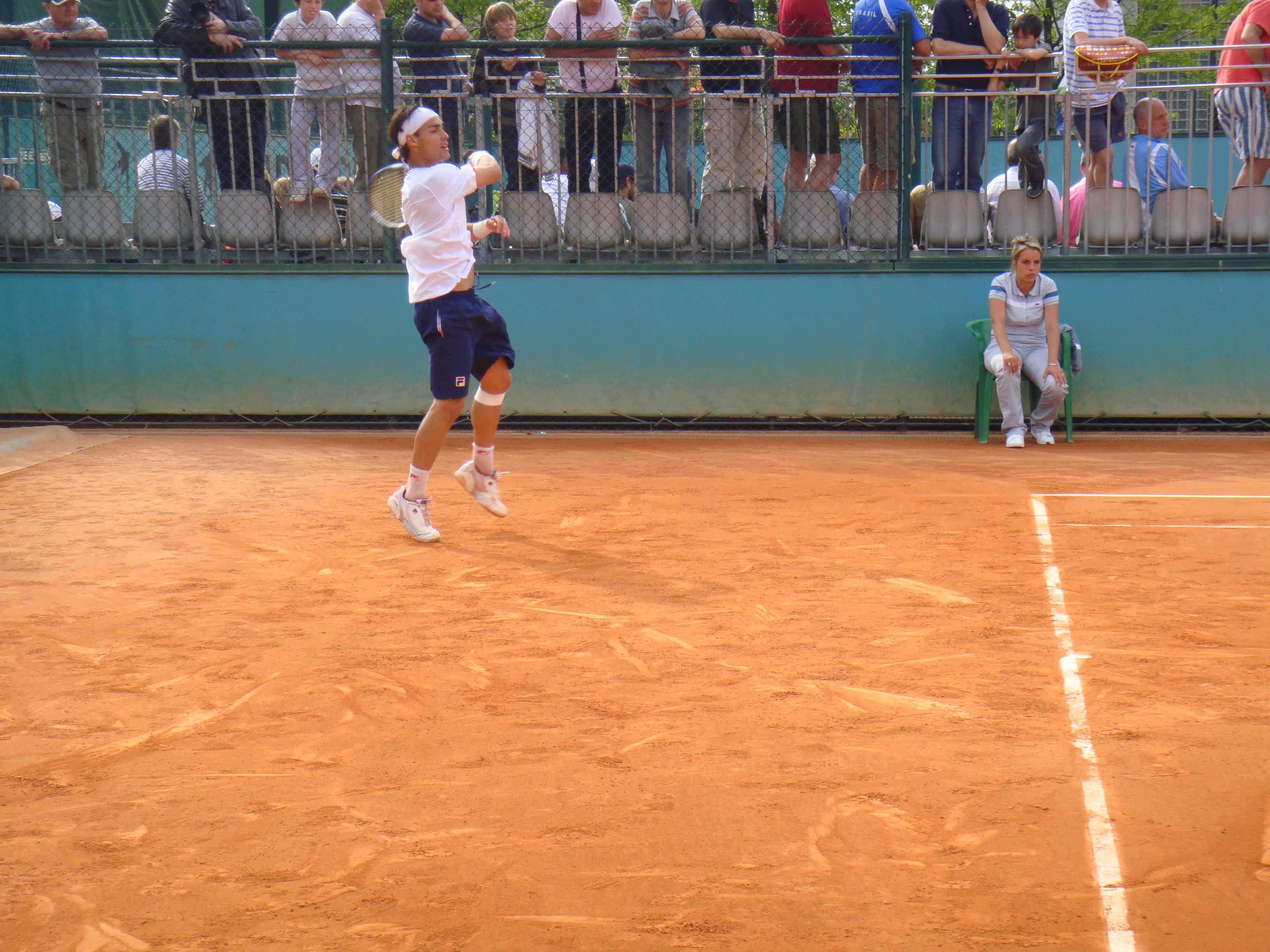 Fognini all'esordio nel torneo di Buenos Aires