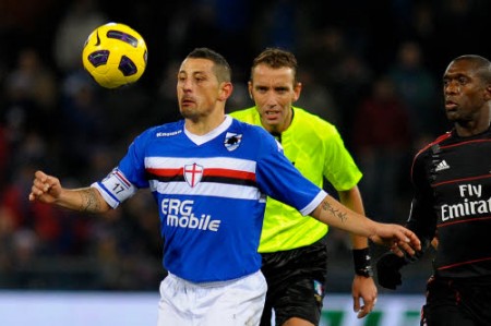 Sampdoria, ancora cure per Palombo: difficile il rientro con il Chievo