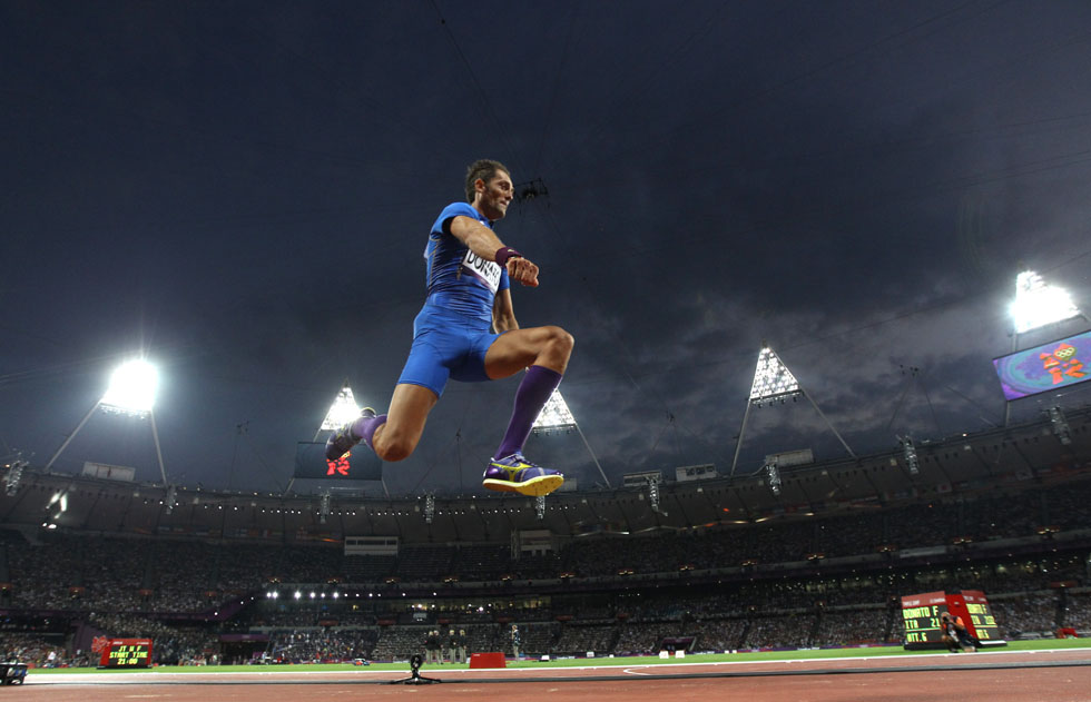 Calcagno campione italiano indoor di salto triplo 