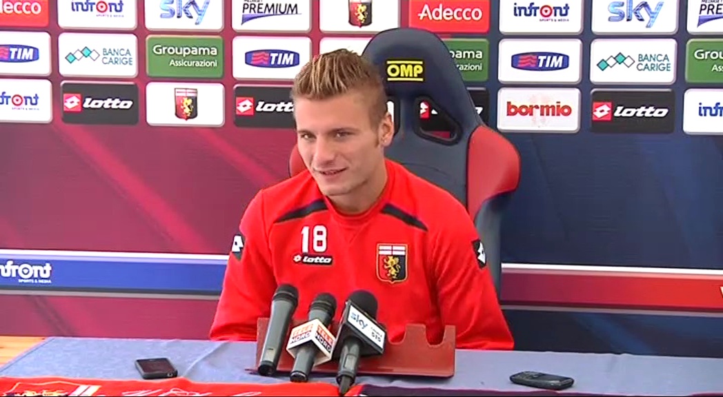 Genoa, Immobile si candida per la sfida con la Roma 