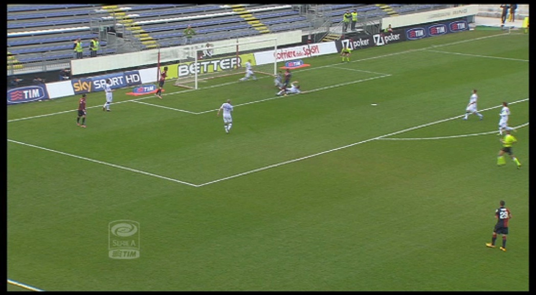 Una brutta Sampdoria perde a Cagliari, finisce 3-1 per i sardi. Tris di Ibarbo 